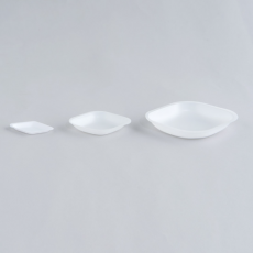 Diamond Shaped Weighing Dish, Anti-Static 다이아몬드 형 평량 접시, 정전기 방지용
