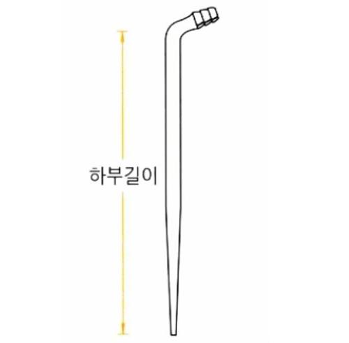 가스 투입관 어댑터 (Tube, Gas-inlet)