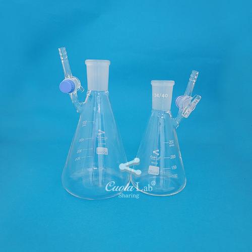 쉬렝크 플라스크 에를렌마이어 타입 Schlenk flask (Erlenmeyer type) solvent  CUOF0206FWC