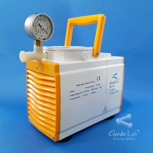 커터백 다이아프램 진공펌프20L( CuotaVac Diaphragm Vacuum Pump)