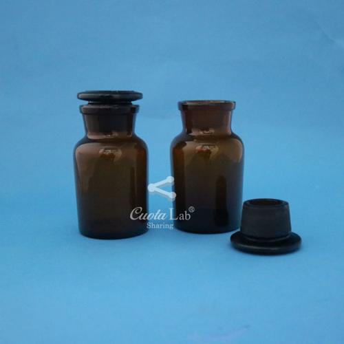갈색 광구시약병 (amber, Bottle, Reagent, Wide mouth) 50ml ~ 2L
