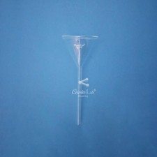장족 깔대기(Funnel, Glass, Long stem) Boro3.3