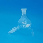 2구 진공 증류어댑터 (2way cow type distill receiver with vacuum port for distill head) CUOD0125VP