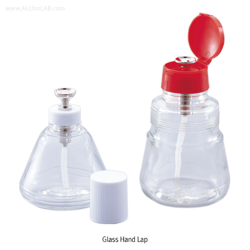 Glass Hand Lap, 170 & 280㎖, Soda Glass 510℃/ PP140℃, with PP Cap, Autoclavable, 글라스 핸드 랩