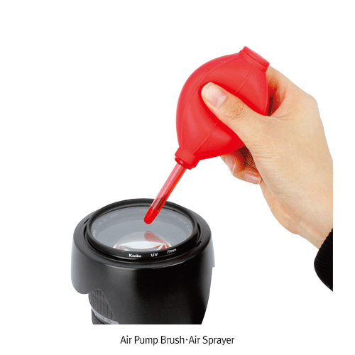 Air Pump Brush·Air Sprayer, with Rubber Bulb, Φ50×L155mmIdeal for Blowing the Dust Away, PP 에어 펌프 브러쉬·에어 스프레이어, 먼지제거용
