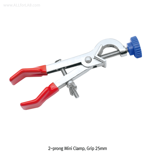 2- prong Mini Clamp & Holder, Grip Capa. Φ25mmIdeal for Circular and Irregular Object, 미니 클램프 홀더