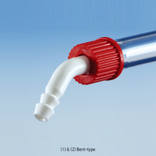 GL14~32 Red PBT Screwcapped PP & PTFE Hose Connector KitFor GL14~32 Screw Thread, -50℃+200℃, <Germany-made>, 스크류 호스 커넥터