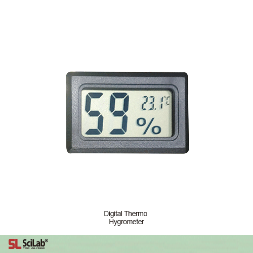 SciLab® 33Lit Auto-Dry PMMA Desiccator, Short- & Tall-form, Dehumidifier ~25%RHWith ABS Frame·Digital Thermo-Hygrometer, 자동 습도 조절 데시케이터