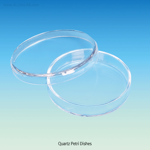 Quartz Petri Dish, with Lid, without Venting Ribs, Φ60~Φ120 mmUp to 1250℃, without Graduation, Softening Point 1680℃, 석영 페트리디쉬