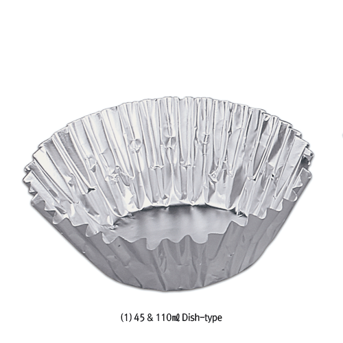 Lotte® Disposable Multi-use Aluminum Dish & Cup, Ultra-light Aluminum, 45㎖~300㎖Ideal for Foodstuff, Heat-resisting, Conductivity, Non-toxic, <Korea-made>, 일회용 알루미늄 디쉬와 컵