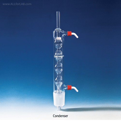 SciLab® Hi-grade Glass Soxhlet Apparatus, with Allihn CondenserWith Safety GL14 PP Connect-Kit, 고급 쏙시렛 추출기