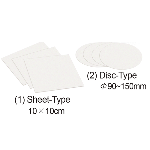 filtratech® Nitrogen Free Filter Paper, Slow Filtration, Sheets & Disc-Type, 10×10cm, Φ90~150mmIdeal for the Determination of Nitrogen Content, <France-made>, 니트로젠 프리 여과지