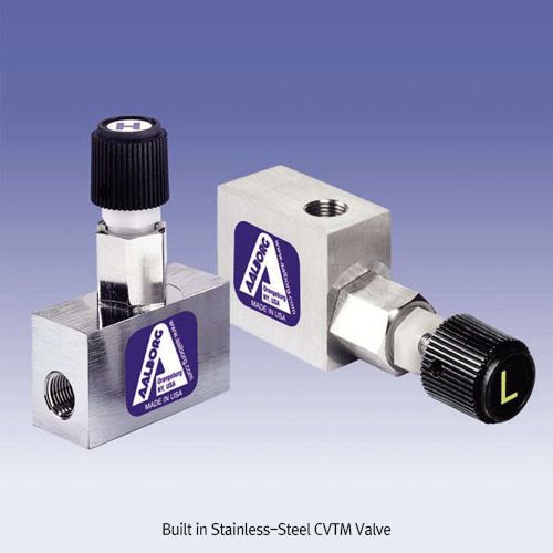 AALBORG® Shielded Single Tube Flowmeter, for Liquids & Gases, Scale Length 65mm/150mmWith Heavy-walled Borosilicate Glass Flow Tube & Built-in Stainless-steel CVTM Valve, 액체/기체 유량계