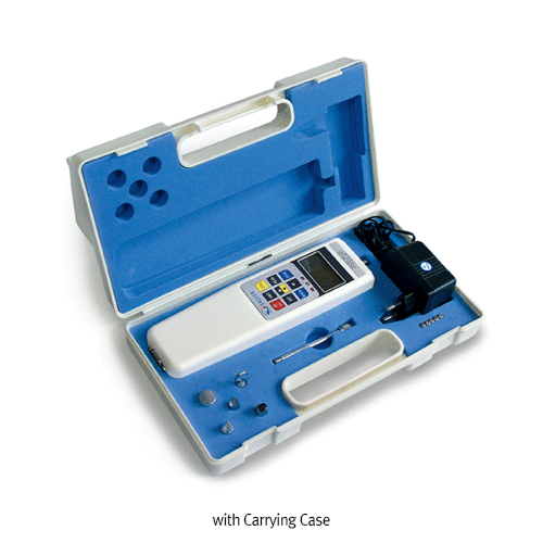 SAUTER® [d] 0.001~0.1N, Max.5~500N Universal Digital Force Gauge Set, for Tension & Compression, with Data Interface RS-232Measuring Unit : N(Newton)·lb·kg·oz, with Peak Hold Function & Turnable Display, Factory Calibration Available, 유니버셜 디지털 포스게이지 세트