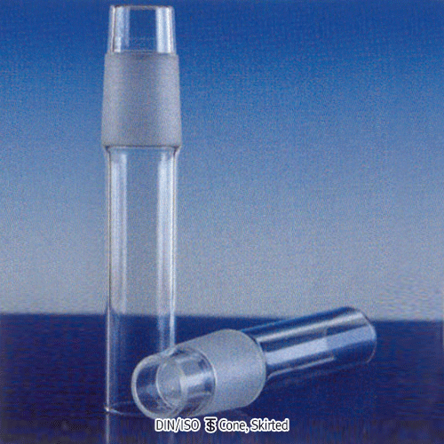 DURAN® DIN/ISO Standard Taper Glass Joint, -Cone & -SocketMade of Boro-glass 3.3, DIN/ISO 표준 테이퍼 글라스 조인트, 콘 & 소켓