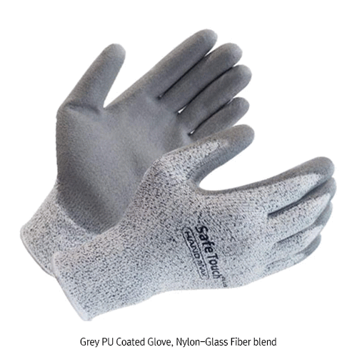 Koreca® Handmax® Cut Resistance Glove, PU Palm Coated or not, Minimize Hand FatigueIdeal for Lab·Glass Handling·Recycling·Sheet Metal Work·Cutting Application, 내절단용 장갑, 베임보호장갑