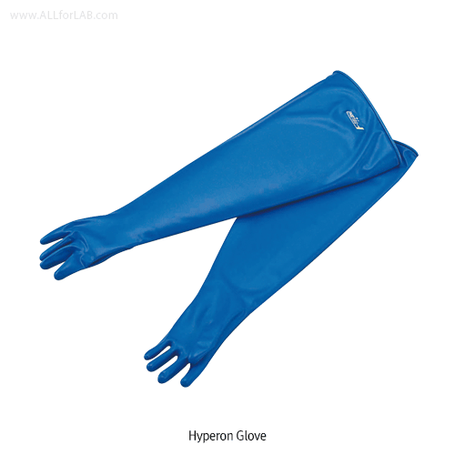 Hypalon Gloves For Glove Box, Φ203×L800mmIdeal for Acid, Thickness 0.4mm, 글러브 박스용 장갑