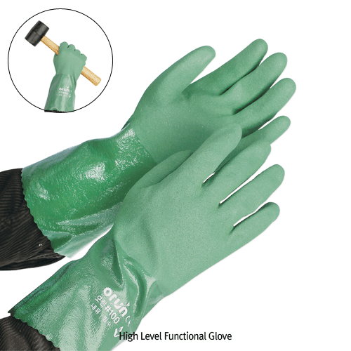 High Level Functional Glove, NBR Palm Coated, Prevent for Abration & Scratch, Reusable, L300mmOil & Water Resistant, Durability, Anti-slip, Comfortable Grip, Multi-use, 공업용 NBR코팅 장갑