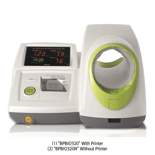 InBody Upload-pressurized Automatic Sphygmomanometer “BPBIO320 & BPBIO320N”, Medicaluse0~300mmHg(Pressure), 30~240 bpm(Pulse), with Table Stand & Stool, 상향 가압식 자동혈압계, 테이블/의자포함