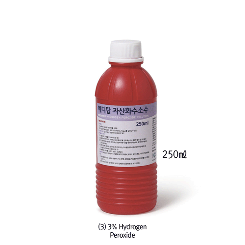 MediTop® Antiseptic Solution, Ethanol & Isopropanol & Hydrogen Peroxide, 250~4,000㎖, MedicaluseIdeal for Disinfection of Skin, Affected Areas and Medical Device, 소독용 용액