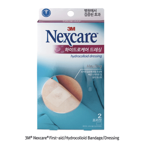 3M® Nexcare® First-aid/Hydrocolloid Bandage/Dressing, Ultra-thin, PU, Gel Pad Helps Reduce PainFor Promotes Fast Healing, Waterproof, 일반용 하이드로케어 밴드/드레싱