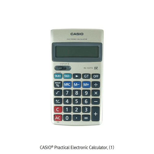 CASIO® Practical Electronic Calculator, 2-way Power, 12 & 14DigitIdeal for Office, School & Home, 전자계산기