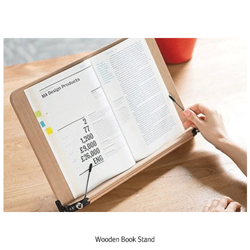 Wooden Book Stand, Multi-use, Ideal for Holding Books, 나무 독서대