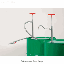 Burkle® Stainless-steel Barrel Pump, Ideal for Flammable Liquid, 350 & 560㎖/strokeWith PTFE-Gasket, Immersion Tube Φ32mm, Use Anti-static set - Ideal for Flammable Liquid, <Germany-made>, 스텐레스 배럴펌프
