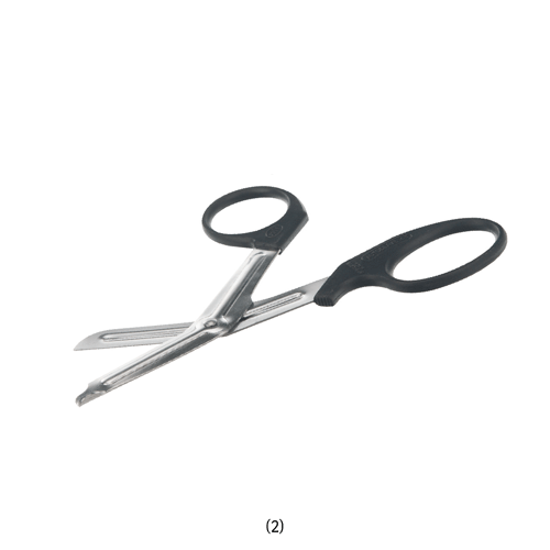 Bochem® Universal Laboratory Scissors, with Plastic Handle, L180~210mmWith 3-type Tips, Up to Max 145℃ Resistant, Stainless-steel 430, 다용도 실험실 가위