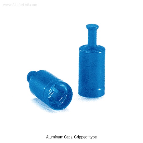 Witeg® Aluminum Cap, for Culture Vessels OD 15~39mm NeckFor Culture-Tube·Flask·Bottle, Aerobic, 알루미늄 컬쳐 캡