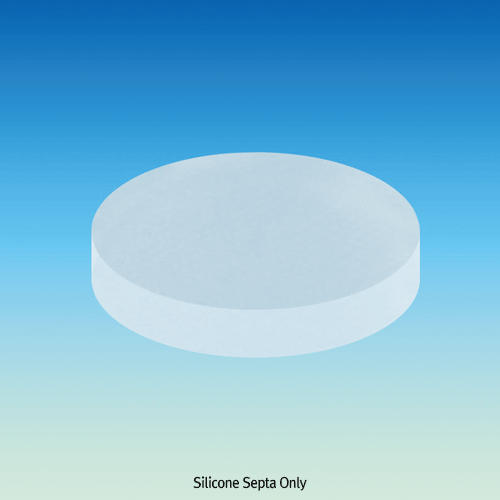 Wisd Piercing PP DIN/GL Opentop Screwcap and Septa of PTFE/Butylrubber & Silicone, DIN, GL14~GL45For All DIN/GL-screw Necks of Bottle·Flask·Tube·Vessel, 125/140℃ Stable, 121℃ Autoclavable, 피어싱 오픈탑 캡 & 셉타