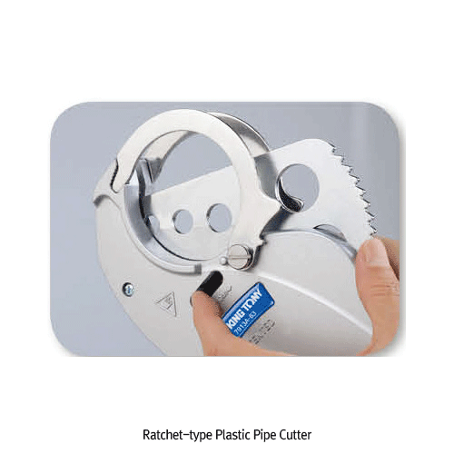 PVC 파이프 커터, Ratchet-type Plastic Pipe Cutter
