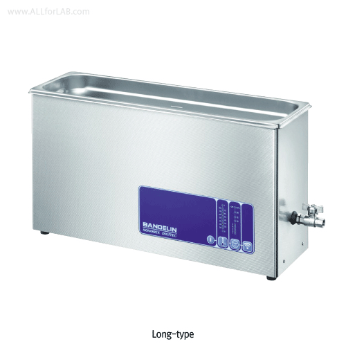 Bandelin® Sonorex Digitec® Functional Ultrasonic Cleaner, with Fast Degassing, 5.6~45LitWith LED Display, 4 Step Operation, with or without Heater, Timer, 20℃~80℃, 초음파 세척·살균기
