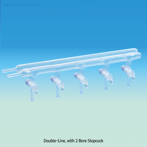 TJV® Vacuum Manifolds & Filter Holder Funnel, Ideal for Strong Solvents & HPLC mediaWith All Stainless-steel & Glass Funnel, Single·3·6-Branch, 진공 매니 폴드 & 필터 홀더