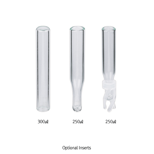 SciLab® 9-425 Screwtop Large Opening 2㎖ Vials, with Blue PP Cap & Pre-Slit Septa, “Pack-Set”With “USP-I” Boro 5.0 Glass, Φ12×h32mm, Normal-grade, 2㎖ Screwtop 바이알 세트