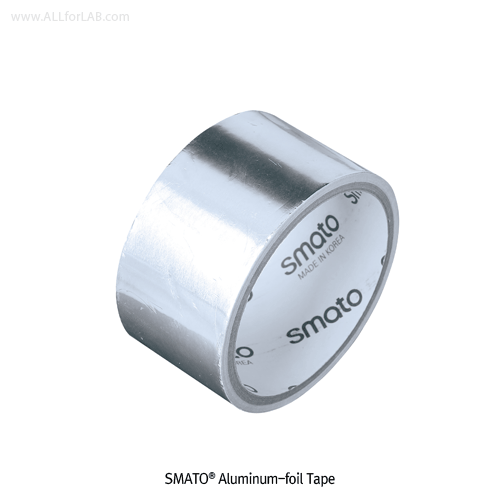 SMATO® Aluminum-foil Tape, for Shielding / Sealing, 50mm×L5m, 63㎛ thick with Rubber Adhesive, with Rubber Adhesive, 알루미늄 호일 테이프