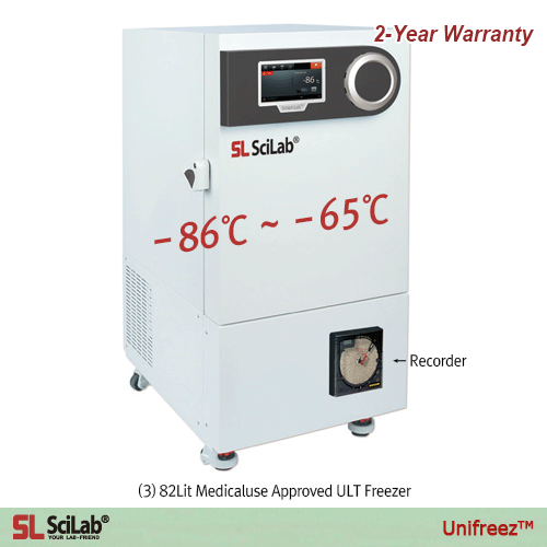 SciLab® -86℃~-65℃ Personal SMART Multiuse ULT Freezer, UniFreezTM Single Compressor