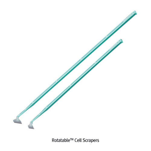 JetBiofil® RotatableTM Cell Scrapers, DNase/RNase-free and Non-pyrogenic, Sterile, 23 & 30cm Made of PE Blade/ABS Handle, Individual Package, 로테이터블TM 셀 스크래퍼