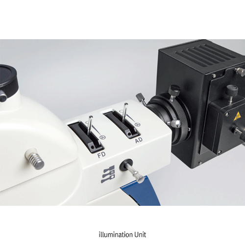 Kern® High Quality Fluorescence Microscope “OBN-14”, Fluorescence Refracted Light Unit with Power Supply, 40× ~ 1000× <br>With 20W Halogen illumination Unit and 100W EPI Fluorescence Incident illumination Unit, 고성능 형광 현미경