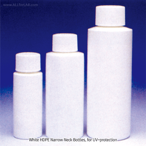 Wheaton® Redi-Pak® PP & HDPE Narrow Neck Bottles, High-Quality, 4~1000 ml<br>PP & HDPE 세구-병,“고급형”, with No-Drip Pour Lip & Double-seals, EPA / FDA / USP / ISO