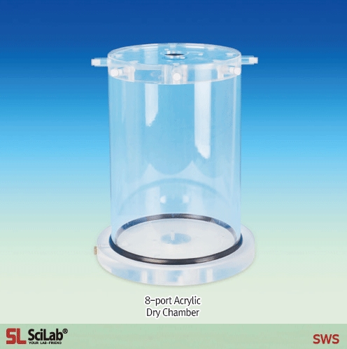 SciLab® 3 & 6Lit/day Freeze Dry System “WiseDryTM SFD”, Lab Scale Benchtop-type, Automatic & Manual Process, -90℃Various Optional Acc.; T-type Manifold, Round·Square·Stoppering-Acrylic Dry Chamber & Stainless steel Dry Chamber실험실용 동결 건조기, 컴팩트 바디 사이즈, 터치식 