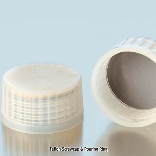 DURAN® DIN GL-25~45 Screwcap & Pour-Ring, for All GL Standard Screw Necks