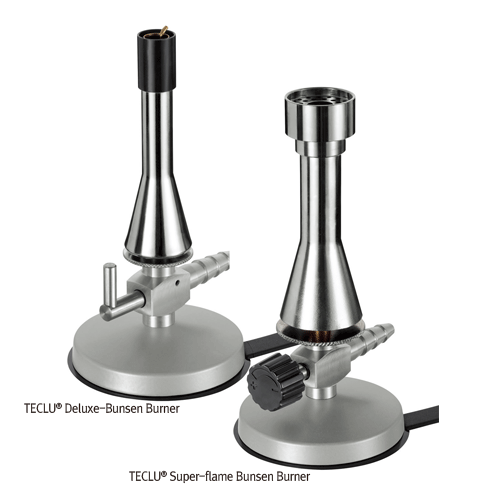 Bunsen Gas Burner, for Propane-·Natural-·Multi-Gases, DIN/ISOSafety-Base Separately, [ Germany-made ] , 분젠 가스버너, 안전받침판별도