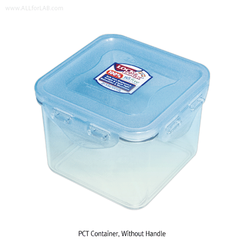LOCK&LOCK® PCT Tight-sealing Container, with Safety Locking Lid, 11 0℃, 1 80~ 1 0,000㎖Ideal for Microwave Oven·Sampling·Storage, Square·Rectangular, PCT 밀폐용기, 냉동·고온용