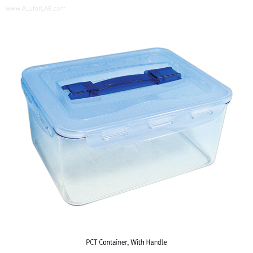LOCK&LOCK® PCT Tight-sealing Container, with Safety Locking Lid, 11 0℃, 1 80~ 1 0,000㎖Ideal for Microwave Oven·Sampling·Storage, Square·Rectangular, PCT 밀폐용기, 냉동·고온용