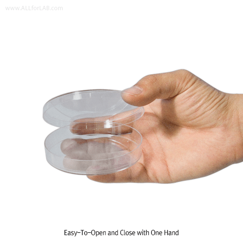 Wisd Φ60~Φ150 mm Disposable Petri Dish, E-beam SterileMade of Crystal Clear Polystyrene, -10℃+70/80℃, 일회용 멸균 페트리디쉬