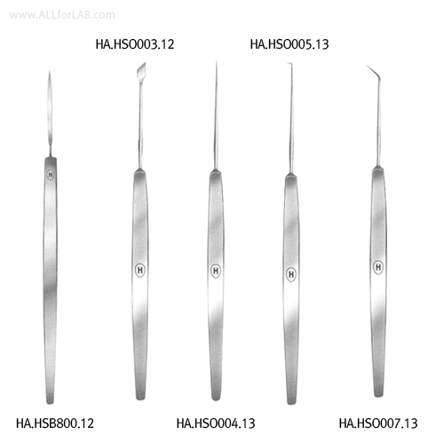 Hammacher® Components, for the Dissecting Sets of “HSO001.10”, “HSO120.00”, “HSO121.00”, “HSO122.00” & “HSO123.00”High-grade, 다다음 Page 에 기술되는 해부기 세트 구성품들