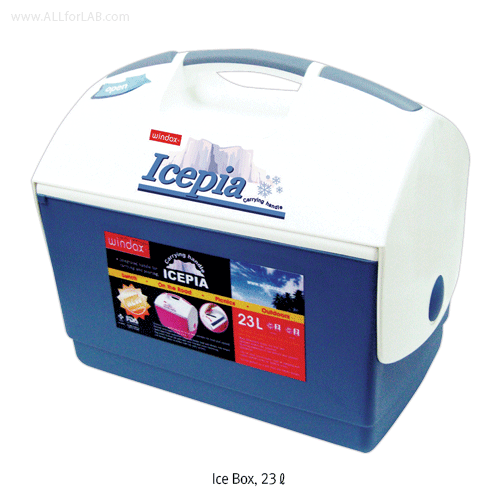 Windax® PS Foam Ice Box, for Easy-handling, Comfort Opening and Closing, 8·15·23·50 Lit, 냉동박스
