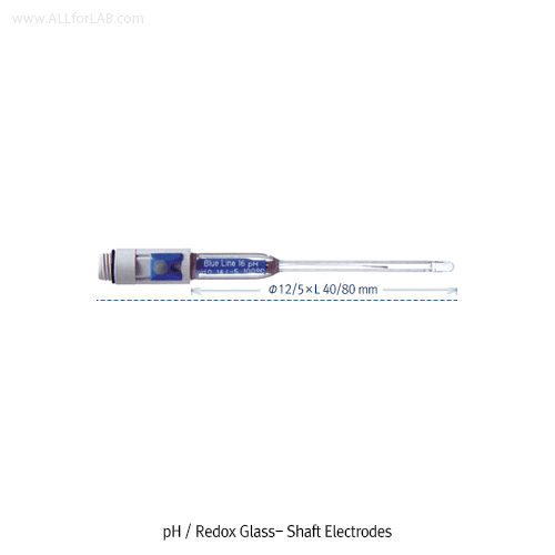 SI Analytics® BlueLine Special pH Combination Electrode & Connection Cable, Glass & Plastic Shaft For Special Applications, 블루라인® 특수 pH/Redox 복합 전극