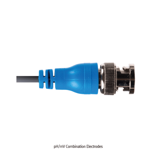 Suntex® pH/mV Combination Electrode, “SG200C” Glass Shaft & “PH1000” Plastic Shaft With 1m BNC Plug Cable, Φ12×L122 mm, pH/mV 복합 전극